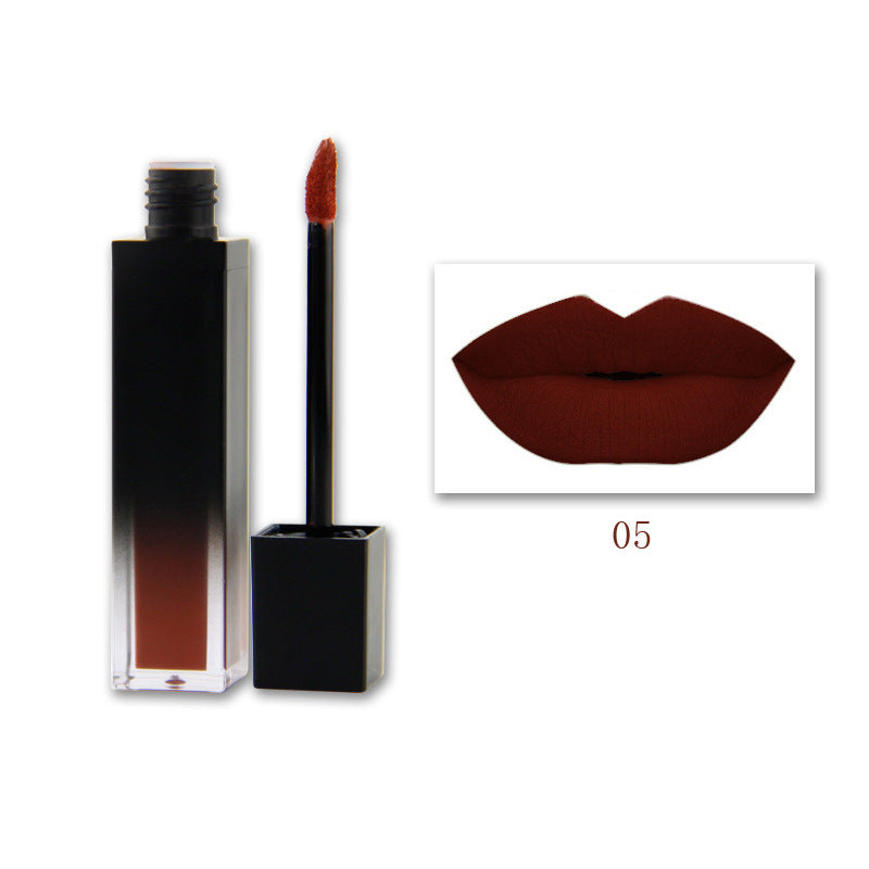 8-Color lipstick long-lasting non-fading waterproof lipstick, lipstick lip gloss matte silky lipstick