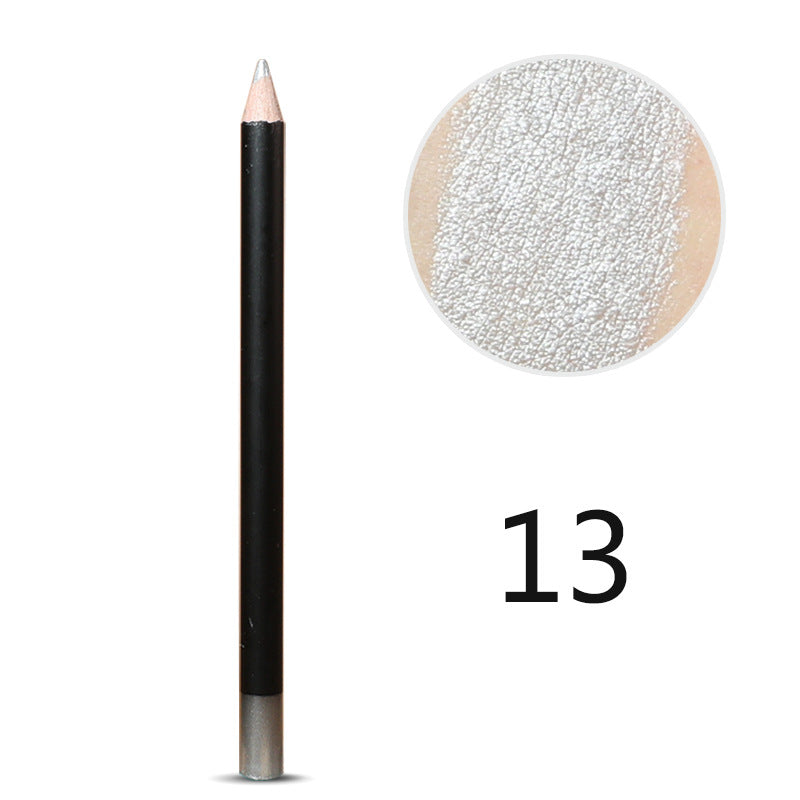 22-color neutral wooden pole lip liner single pack multi-functional spot lipstick pen lasting and easy to color