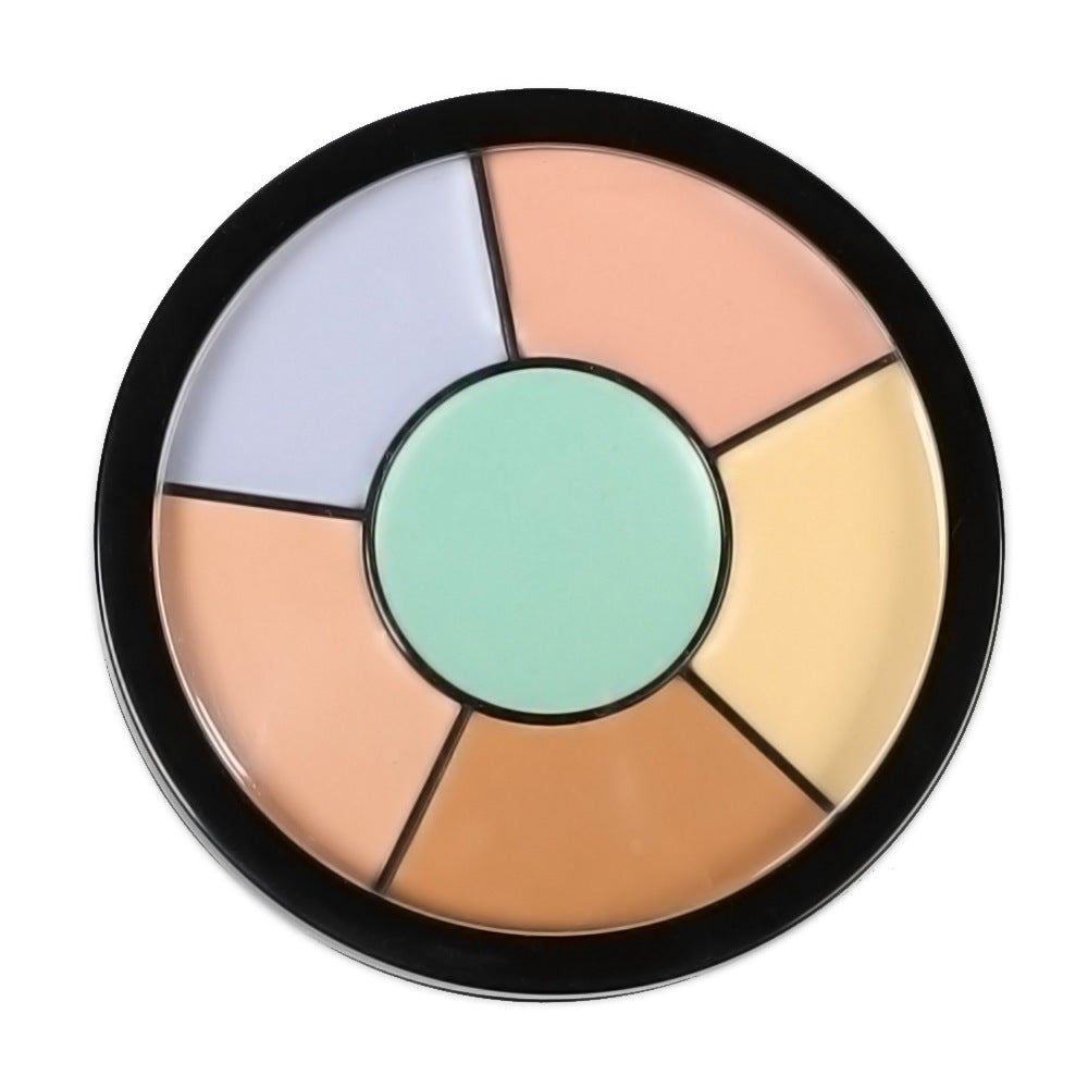 6-Color Concealer Moisturizing and Skin-friendly Texture Covering Long-lasting and docile Waterproof and Sweatproof Concealer Plate