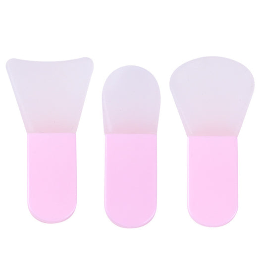 Portable Mini Silicone Mask Brush, Silicone Brush Soft Head Mask Adjuster, Face Apply Beauty Tool