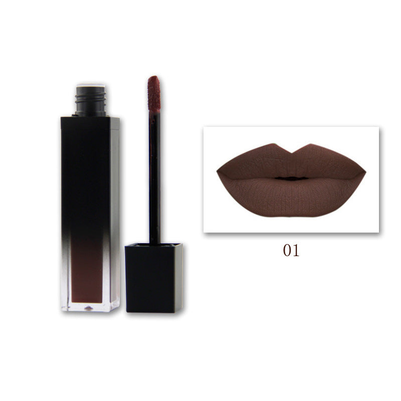 8-Color lipstick long-lasting non-fading waterproof lipstick, lipstick lip gloss matte silky lipstick
