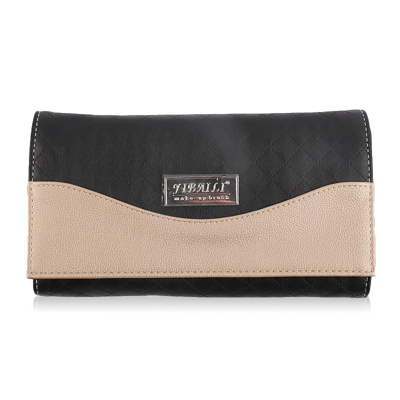 20 Brazilian red sandalwood handle cosmetic cover brushes, soft and comfortable, strong powder grabbing, selected PU leather, two colors to choose from