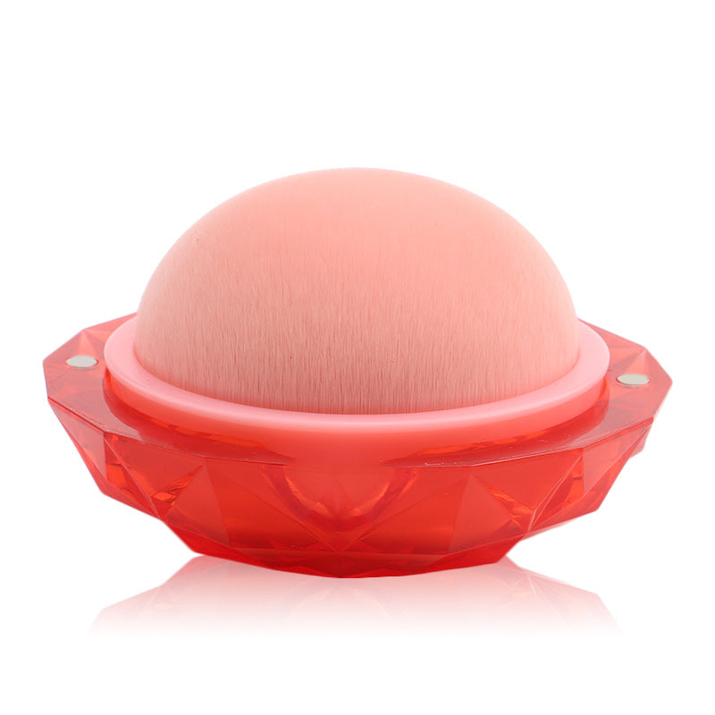 New portable diamond foundation brush, soft and tight fiber bristle ABS shell, makeup docile foundation brush